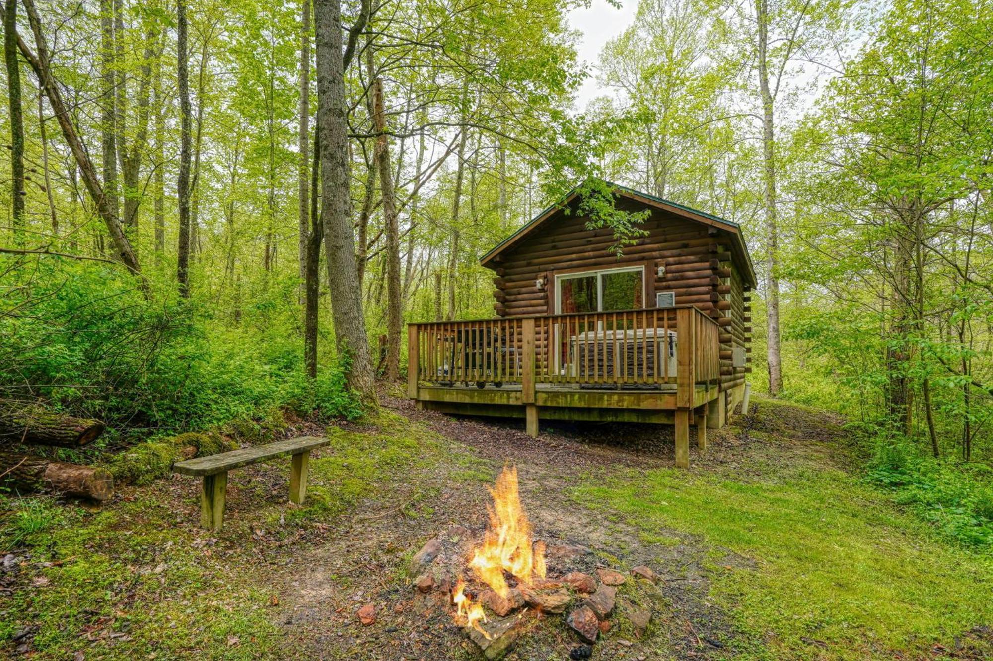 Blue Rose Cabins - Cozy Cabin Logan Buitenkant foto